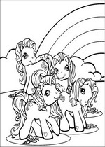 coloring page My little pony